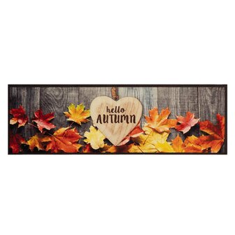 Keukenmat wasbaar herfstprint 60x180 cm fluweel 8721012919037 2