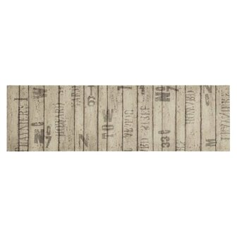 Keukenmat wasbaar hekprint 45x150 cm fluweel 8721012919143 2