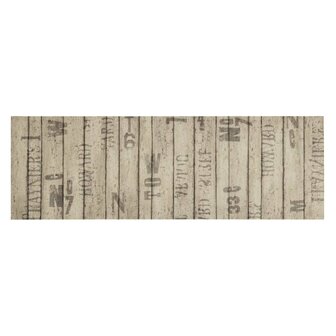 Keukenmat wasbaar hekprint 60x180 cm fluweel 8721012919150 2