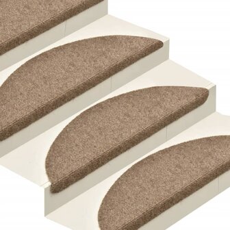 Trapmatten zelfklevend 5 st 56x17x3 cm naaldvilt cr&egrave;mekleurig 8720286327982 6