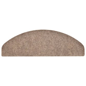 Trapmatten zelfklevend 10 st 65x21x4 cm naaldvilt cr&egrave;mekleurig 8720286328231 5