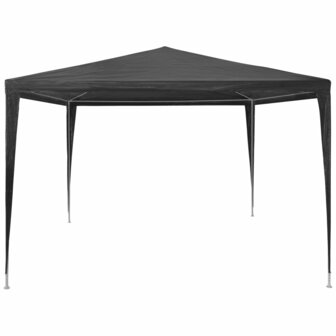 Partytent 3x3 m PE antraciet 8718475709275 2