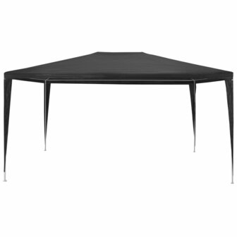 Partytent 3x4 m PE antraciet 8718475709282 3