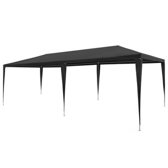 Partytent 3x6 m PE antraciet 8718475709299 1