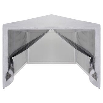 Partytent met 4 mesh zijwanden 4x3 m 8718475709503 3