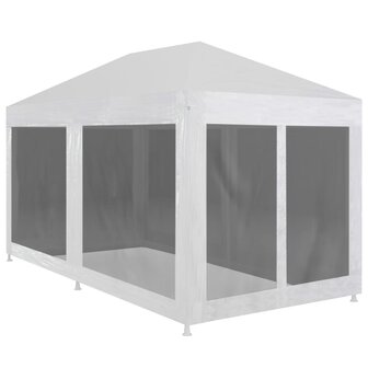 Partytent met 6 mesh zijwanden 6x3 m 8718475709510 1