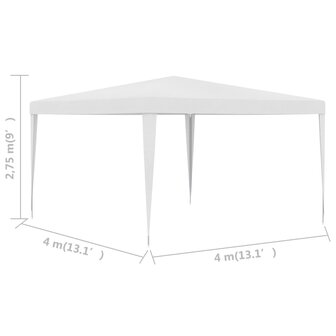 Partytent 4x4 m wit 8719883767413 7