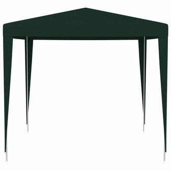Partytent professioneel 90 g/m&sup2; 2,5x2,5 m groen 8719883767550 3