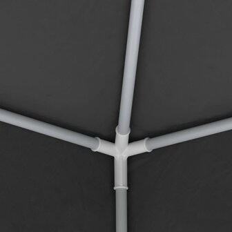 Partytent met wanden professioneel 90 g/m&sup2; 2,5x2,5 m antraciet 8719883767765 5