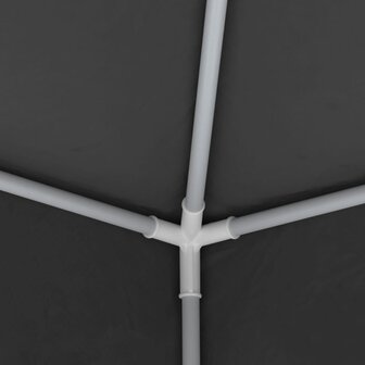 Partytent met zijwanden professioneel 90 g/m&sup2; 4x4 m antraciet 8719883767789 5