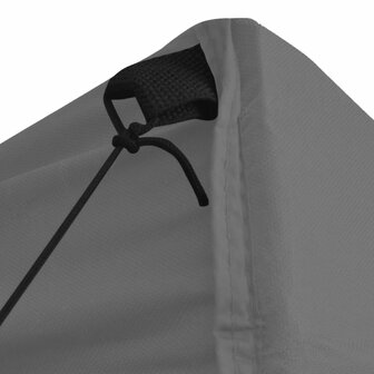 Partytent met 4 zijwanden inklapbaar 2x2 m staal antraciet 8719883800370 5