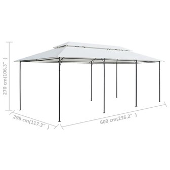 Prieel 180g/m&sup2; 600x298x270 cm wit 8720286036242 6
