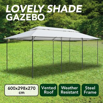 Prieel 180g/m&sup2; 600x298x270 cm wit 8720286036242 7