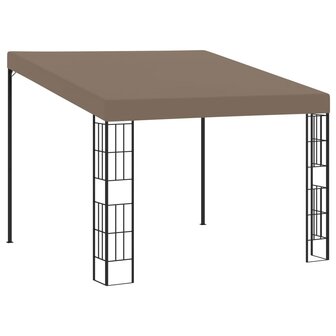 Wandprieel 3x3 m stof taupe 8720286106792 1
