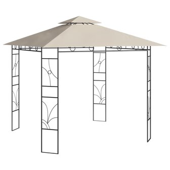 Prieel 160 g/m&sup2; 3x3x2,7 m cr&egrave;mekleurig 8720286153260 1
