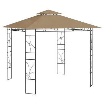 Prieel 160 g/m&sup2; 3x3x2,7 m taupe 8720286153277 1