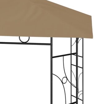 Prieel 160 g/m&sup2; 3x3x2,7 m taupe 8720286153277 3