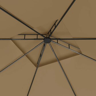 Prieel 160 g/m&sup2; 3x3x2,7 m taupe 8720286153277 4