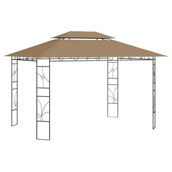 Prieel 160 g/m&sup2; 4x3x2,7 m taupe 8720286153307 1