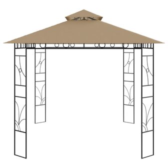Prieel 160 g/m&sup2; 4x3x2,7 m taupe 8720286153307 3