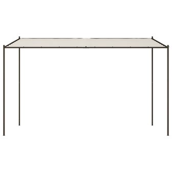 Prieel 4x4 m 180 g/m&sup2; stof en staal wit 8720845729035 3