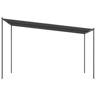 Prieel 4x4 m 180 g/m&sup2; stof en staal antracietkleurig 8720845729042 4