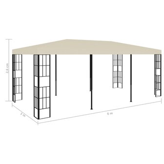 Prieel 3x6 m cr&egrave;me 8719883771076 7