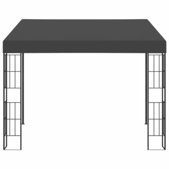 Wandprieel 3x3 m stof antracietkleurig 8719883771144 2