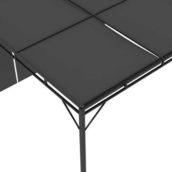 Tuinprieel met zijgordijn 3x3x2,25 m antraciet 8719883771199 7