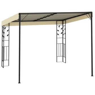 Wandprieel 3x3x2,5 m cr&egrave;me 8719883771212 3