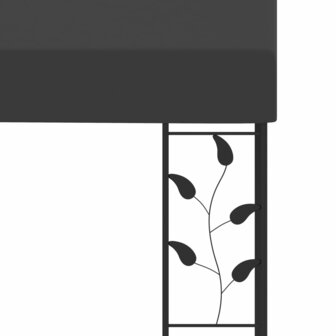 Wandprieel 3x3x2,5 m antraciet 8719883771243 5
