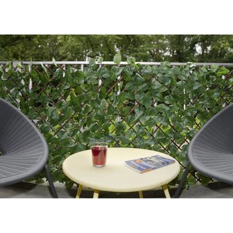 Nature Tuinlatwerk met laurier groene bladeren 90x180 cm 8711338407097 4