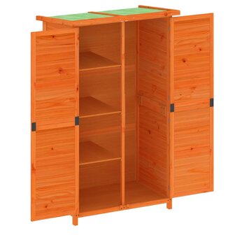 Tuinschuur 83x57x140 cm massief grenenhout bruin 8720845798147 5