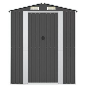 Tuinschuur 192x108x223 cm gegalvaniseerd staal antracietkleurig 8720287178200 3