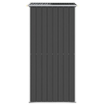 Tuinschuur 192x108x223 cm gegalvaniseerd staal antracietkleurig 8720287178200 4