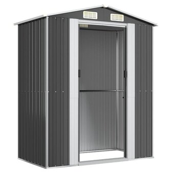 Tuinschuur 192x108x223 cm gegalvaniseerd staal antracietkleurig 8720287178200 6
