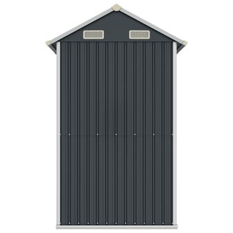 Tuinschuur 192x152,5x237 cm gegalvaniseerd staal antracietkleur 8720845888909 5