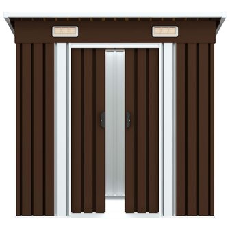 Tuinberging 194x121x181 cm staal bruin 8719883756691 3