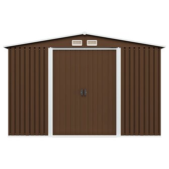 Tuinberging 257x205x178 cm staal bruin 8719883756738 2