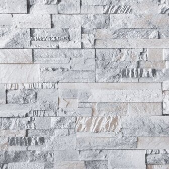 Behang 3D steen-look grijs en bruin 8720845942939 2