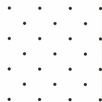 Fabulous World Behang Dots wit en zwart 67105-3 4000566671535 1