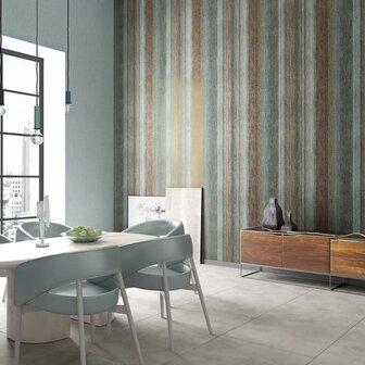 Vintage Deluxe Behang Stripes bruin 4001860328392 1