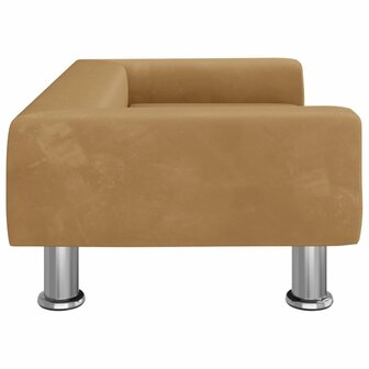 Hondenmand 70x45x26,5 cm fluweel bruin 4
