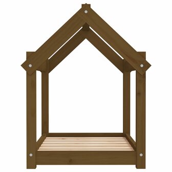Hondenmand 71x55x70 cm massief grenenhout honingbruin 6