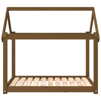 Hondenmand 101x70x90 cm massief grenenhout honingbruin 5