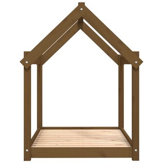 Hondenmand 101x70x90 cm massief grenenhout honingbruin 6