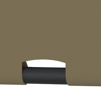 Pergola met uittrekbaar dak 180 g/m&sup2; 3x3 m taupe 5