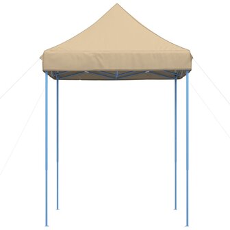 Partytent inklapbaar pop-up 200x200x306 cm beige 4