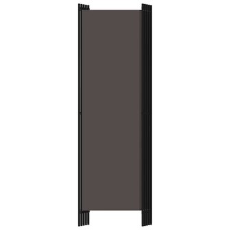 Kamerscherm met 5 panelen 250x180 cm antraciet 4