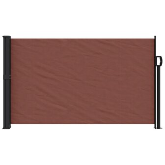 Windscherm uittrekbaar 120x600 cm bruin 3
